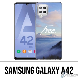 Coque Samsung Galaxy A42 - Paysage Montagne Free