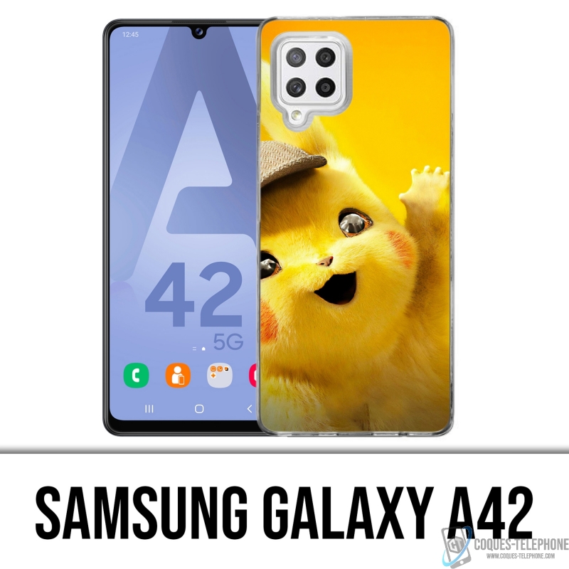 Coque Samsung Galaxy A42 - Pikachu Detective
