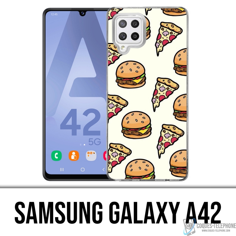 Coque Samsung Galaxy A42 - Pizza Burger