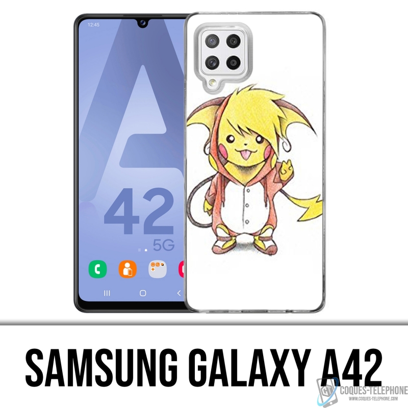 Custodia per Samsung Galaxy A42 - Baby Pokémon Raichu