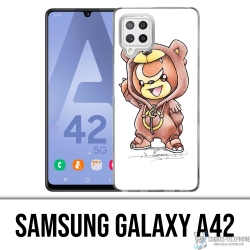 Funda Samsung Galaxy A42 - Pokemon Baby Teddiursa