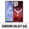 Coque Samsung Galaxy A42 - Pokémon Go Team Bravoure