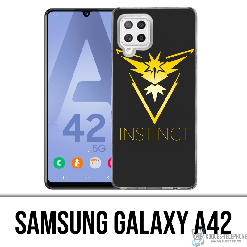 Custodia per Samsung Galaxy A42 - Pokémon Go Team Yellow