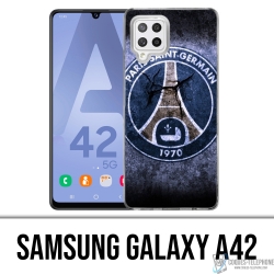 Samsung Galaxy A42 Case - Psg Logo Grunge