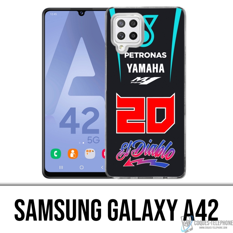 Funda Samsung Galaxy A42 - Quartararo 20 Motogp M1