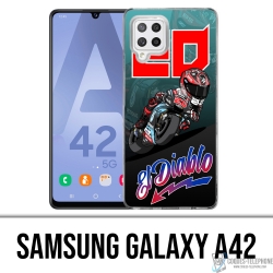 Funda Samsung Galaxy A42 - Quartararo Cartoon