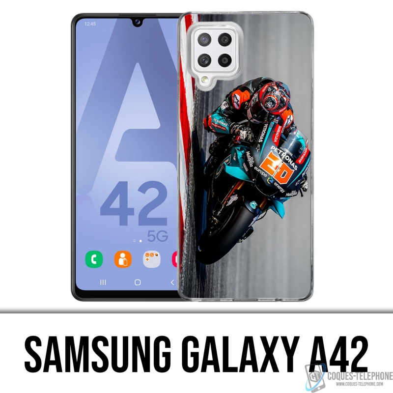 Funda Samsung Galaxy A42 - Quartararo Motogp Pilot