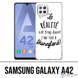 Funda Samsung Galaxy A42 - Disneyland Reality