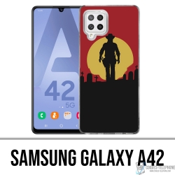 Samsung Galaxy A42 case - Red Dead Redemption Sun