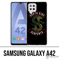 Custodia per Samsung Galaxy A42 - Logo Riderdale South Side Serpent