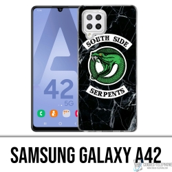 Coque Samsung Galaxy A42 - Riverdale South Side Serpent Marbre