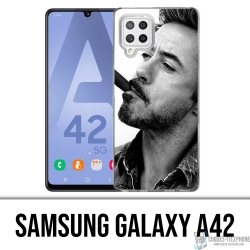 Custodia per Samsung Galaxy A42 - Robert Downey