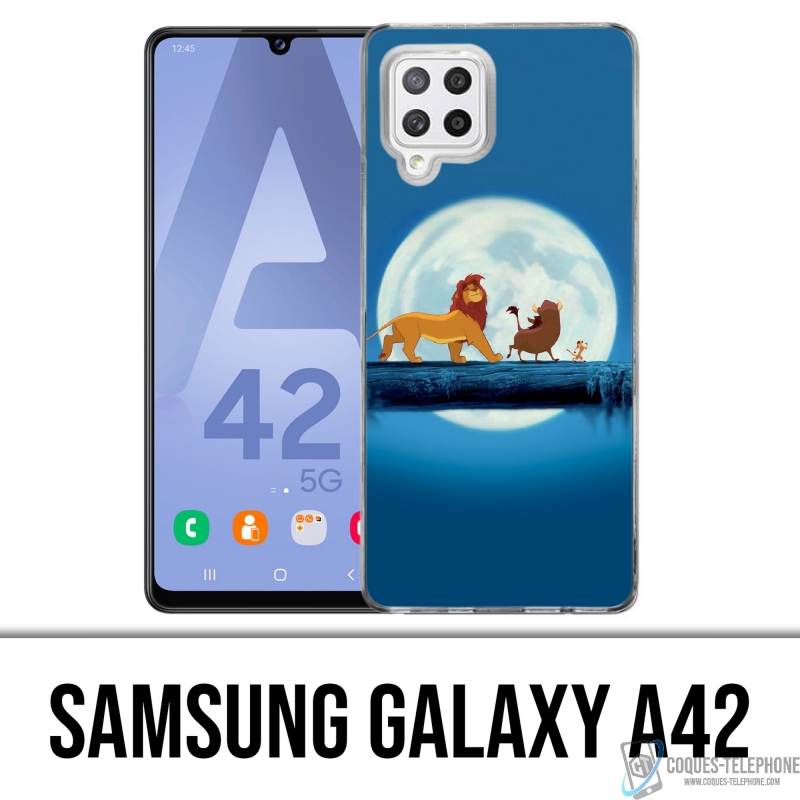 Custodia per Samsung Galaxy A42 - Re Leone Luna