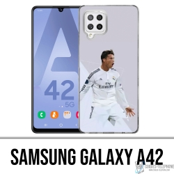 Funda Samsung Galaxy A42 - Ronaldo Lowpoly