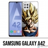 Funda Samsung Galaxy A42 - Goku Wall Dragon Ball Super