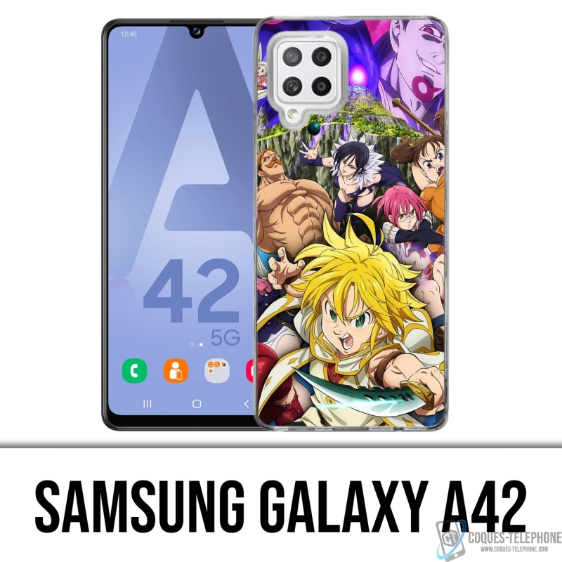 Samsung Galaxy A42 Case - Sieben Todsünden