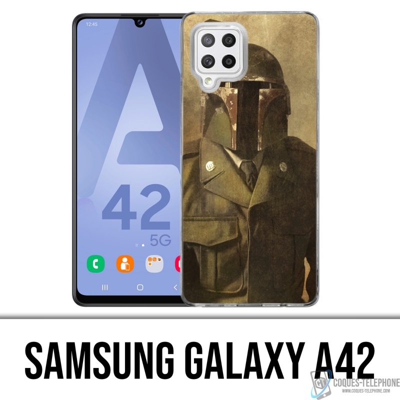 Funda Samsung Galaxy A42 - Star Wars Vintage Boba Fett