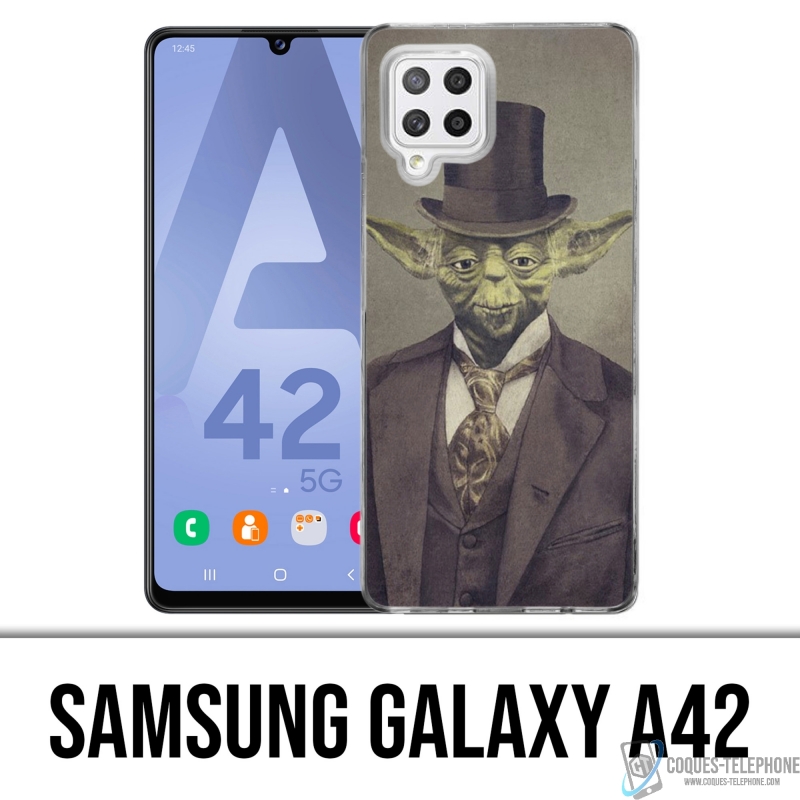 Samsung Galaxy A42 Case - Star Wars Vintage Yoda
