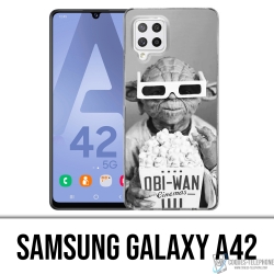 Samsung Galaxy A42 case - Star Wars Yoda Cinema
