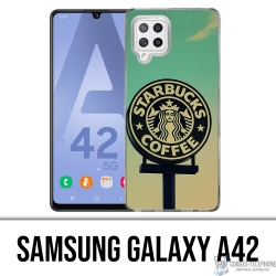 Samsung Galaxy A42 case - Starbucks Vintage