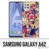 Coque Samsung Galaxy A42 - Stickers Vintage 90S