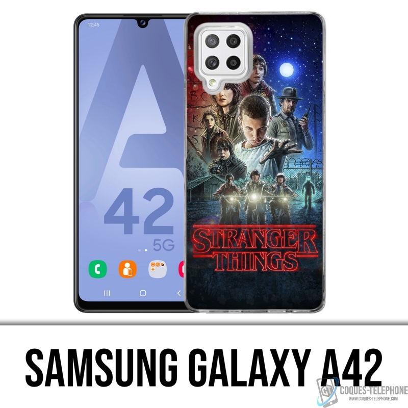 Custodia per Samsung Galaxy A42 - Poster di Stranger Things