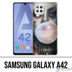 Samsung Galaxy A42 Case - Suicide Squad Harley Quinn Bubble Gum