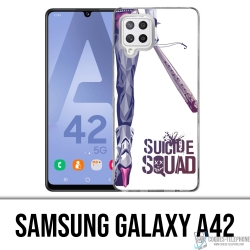 Samsung Galaxy A42 Case - Suicide Squad Harley Quinn Leg