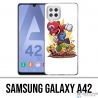 Custodia per Samsung Galaxy A42 - Super Mario Cartoon Turtle