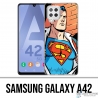 Coque Samsung Galaxy A42 - Superman Comics