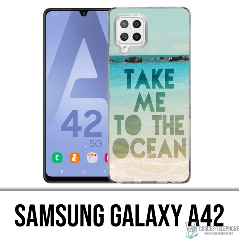 Coque Samsung Galaxy A42 - Take Me Ocean