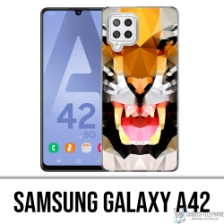 Samsung Galaxy A42 Case - Geometrischer Tiger