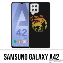 Custodia per Samsung Galaxy A42 - Walking Dead Logo Vintage