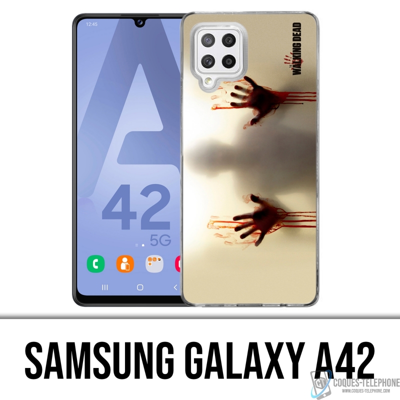 Custodia per Samsung Galaxy A42 - Walking Dead Hands
