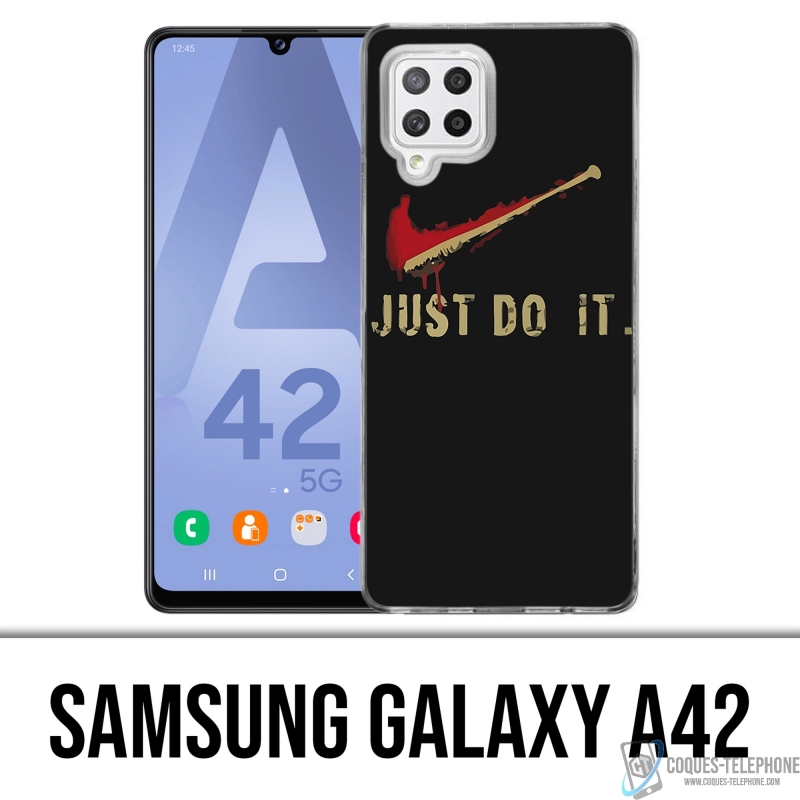 Samsung Galaxy A42 Case - Walking Dead Negan Mach es einfach