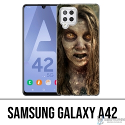 Custodia per Samsung Galaxy A42 - Walking Dead Scary