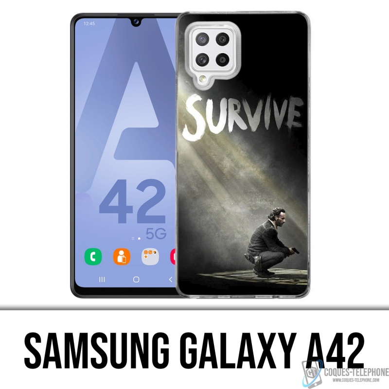 Funda Samsung Galaxy A42 - Walking Dead Survive