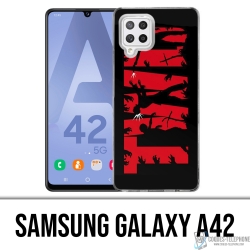 Custodia per Samsung Galaxy A42 - Logo Walking Dead Twd