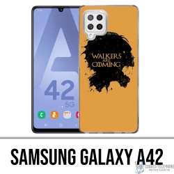 Coque Samsung Galaxy A42 - Walking Dead Walkers Are Coming