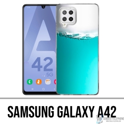 Custodia per Samsung Galaxy A42 - Acqua