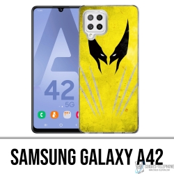Coque Samsung Galaxy A42 - Xmen Wolverine Art Design
