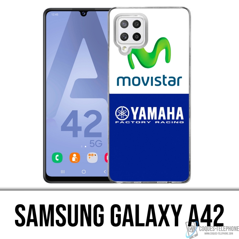 Coque Samsung Galaxy A42 - Yamaha Factory Movistar