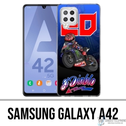 Samsung Galaxy A42 case - Quartararo 21 Cartoon