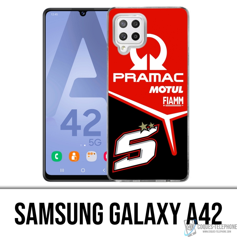 Custodia per Samsung Galaxy A42 - Zarco Motogp Ducati Pramac Desmo