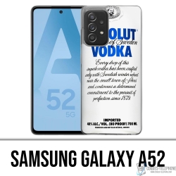 Custodia per Samsung Galaxy A52 - Absolut Vodka