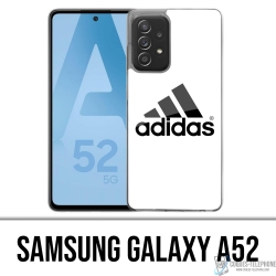 Coque Samsung Galaxy A52 - Adidas Logo Blanc