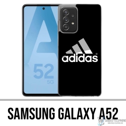 Custodia per Samsung Galaxy A52 - Logo Adidas nera