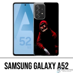 Custodia per Samsung Galaxy A52 - Maschera da incubo americano