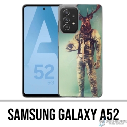 Custodie e protezioni Samsung Galaxy A52 - Animale Astronauta Cervo