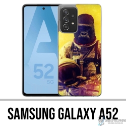 Cover per Samsung Galaxy A52 - Scimmia Astronauta Animale